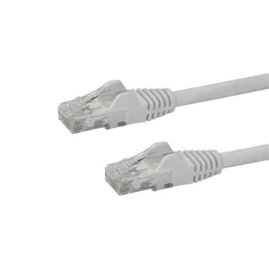 StarTech.com Cable de Red Ethernet Cat6 Snagless de 1m Blanco – Cable Patch RJ45 UTP