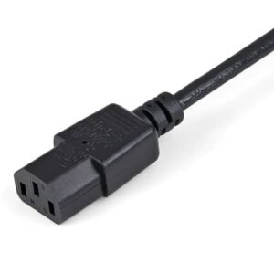 StarTech.com Cable de 1m de Extensión de Alimentación, C14 a C13, 10A 125V, 18AWG, Alargador de Cable de Corriente de Ordenador, IEC-320-C14 a IEC-320-C13, para Fuente de Alimentación, UL StarTech.com Cable de 1m de Extensión de Alimentación, C14 a C13, 10A 125V, 18AWG, Alargador de Cable de Corriente de Ordenador, IEC-320-C14 a IEC-320-C13, para Fuente de Alimentación, UL