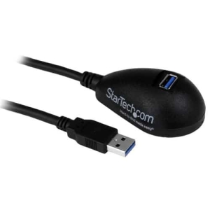 StarTech.com Cable de 1,5m de Extensión USB 3.0 SuperSpeed Tipo A – Macho a Hembra