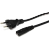 StarTech.com Cable de 1m de Alimentación para Portátiles, Enchufe UE a C7, 2,5A 250V, 18AWG, Cable de Repuesto para Cargador de Portátiles, Cable para Impresoras, Cable para Europa, UL StarTech.com Cable de 1m de Alimentación para Portátiles