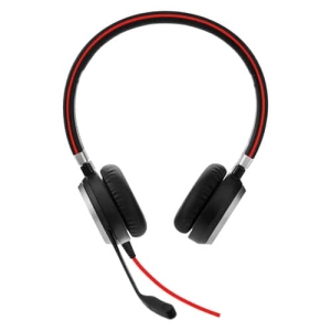 Jabra Evolve 40 MS Stereo Auriculares Alámbrico Diadema Oficina/Centro de llamadas Negro