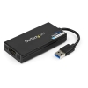 StarTech.com Adaptador Gráfico Externo Multi Monitor USB 3.0 a HDMI Ultra HD 4K Certificado DisplayLink