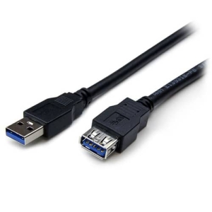 StarTech.com Cable USB 3.0 de 2m Extensor Alargador – USB A Macho a Hembra