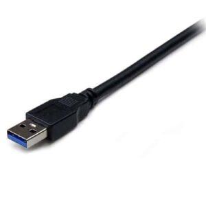 StarTech.com Cable USB 3.0 de 2m Extensor Alargador - USB A Macho a Hembra StarTech.com Cable USB 3.0 de 2m Extensor Alargador – USB A Macho a Hembra