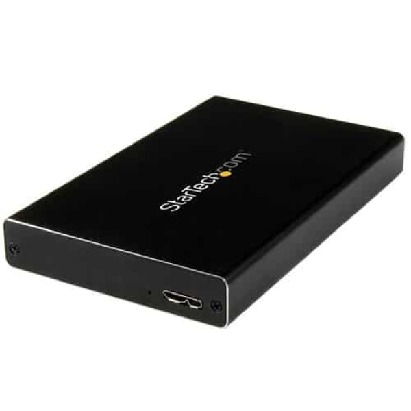 StarTech.com Caja USB 3.0 con UASP Universal para Disco Duro SATA III o IDE PATA de 2