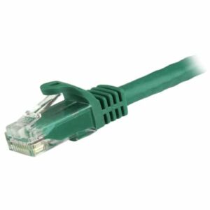 StarTech.com Cable de 5m Verde de Red Gigabit Cat6 Ethernet RJ45 sin Enganche – Snagless