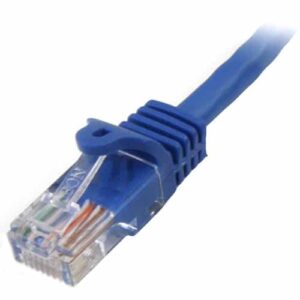 StarTech.com Cable de 3m Azul de Red Fast Ethernet Cat5e RJ45 sin Enganche – Cable Patch Snagless