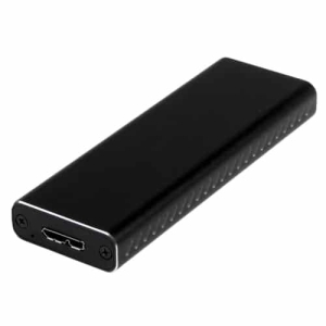 StarTech.com Adaptador SSD M.2 a USB 3.0 UASP con Carcasa Protectora – Conversor NGFF de Unidad SSD