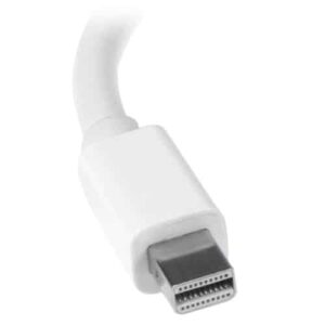 StarTech.com Adaptador Mini DP de Audio/Vídeo para Viajes – Conversor Mini DisplayPort a HDMI o VGA – 1080p Blanco