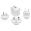 StarTech.com Cargador de Pared USB de 2 Puertos para Tablets Smartphones - Cargador Blanco de Alta Potencia para Viajes StarTech.com Cargador de Pared USB de 2 Puertos para Tablets Smartphones – Cargador Blanco de Alta Potencia para Viajes