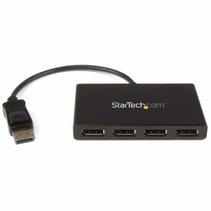 StarTech.com Splitter Multiplicador DP a 4 puertos DisplayPort - Hub MST