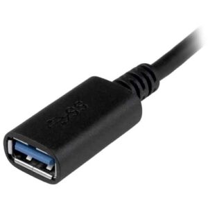StarTech.com Cable Adaptador USB-C a USB-A – M/H – 15 cm – Certificado USB-IF