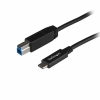 StarTech.com USB31CB1M cable USB 1 m USB 3.2 Gen 2 (3.1 Gen 2) USB C USB B Negro