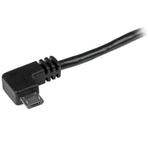 StarTech.com Cable de 1m Micro USB con conector acodado a la derecha