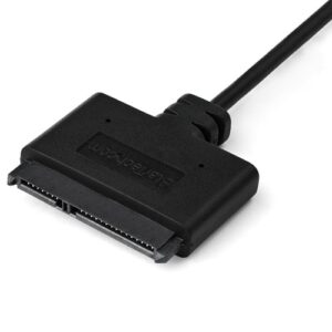 StarTech.com Cable Adaptador USB 3.1 (10 Gbps) a SATA para unidades de disco de 2,5 Pulgadas - USB-C StarTech.com Cable Adaptador USB 3.1 (10 Gbps) a SATA para unidades de disco de 2,5 Pulgadas – USB-C