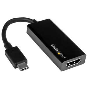 StarTech.com Adaptador Gráfico USB-C a HDMI 4K30Hz – Conversor de Vídeo USB 3.1 Tipo C a HDMI – Compatible Thunderbolt 3 – Dongle