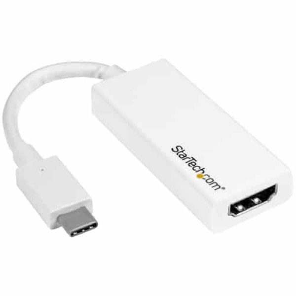 StarTech.com Adaptador USB-C a HDMI de 4K a 30Hz – Blanco