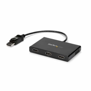 StarTech.com Splitter Multiplicador DisplayPort a 3 puertos HDMI - Hub MST DP 1.2