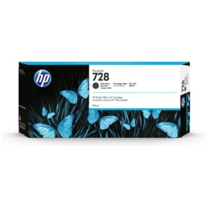 HP Cartucho de tinta DesignJet 728 negro mate de 300 ml HP Cartucho de tinta DesignJet 728 negro mate de 300 ml