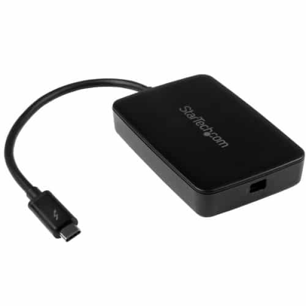 StarTech.com Adaptador Thunderbolt 3 a Thunderbolt 2 de Ordenador Portátil TB3 a Dispositivos o Monitores TB2 – Convertidor Thunderbolt 2/1 – con Certificación TB3 – Win o Mac