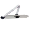 StarTech.com Adaptador de 40cm de Header Bracket Serie DB9 RS232 a IDC 10 Pines para Placa Base - Cabezal Serial StarTech.com Adaptador de 40cm de Header Bracket Serie DB9 RS232 a IDC 10 Pines para Placa Base – Cabezal Serial
