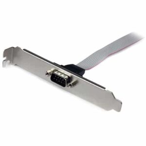 StarTech.com Adaptador de 40cm de Header Bracket Serie DB9 RS232 a IDC 10 Pines para Placa Base - Cabezal Serial StarTech.com Adaptador de 40cm de Header Bracket Serie DB9 RS232 a IDC 10 Pines para Placa Base – Cabezal Serial