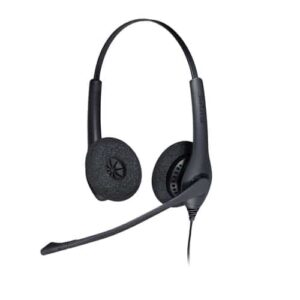 Jabra Biz 1500 Duo QD Auriculares Alámbrico Diadema Oficina/Centro de llamadas Negro