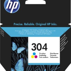 HP Cartucho de tinta Original 304 tricolor HP Cartucho de tinta Original 304 tricolor