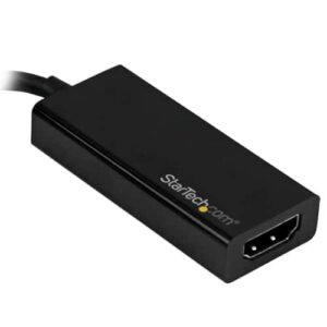 StarTech.com Adaptador Gráfico USB-C a HDMI 4K60Hz – Conversor de Vídeo USB Tipo C a HDMI – Compatible Thunderbolt 3 – Dongle