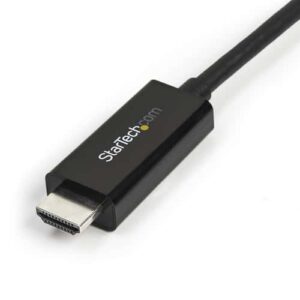 StarTech.com Cable Adaptador Mini DisplayPort a HDMI de 3m - 4K 30Hz StarTech.com Cable Adaptador Mini DisplayPort a HDMI de 3m – 4K 30Hz