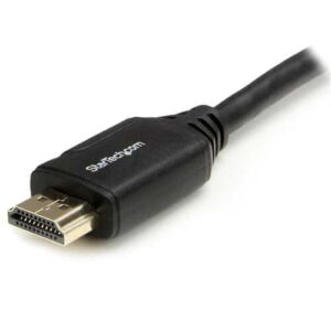 StarTech.com Cable de 3m HDMI 2.0 Certificado Premium con Ethernet - HDMI de Alta Velocidad Ultra HD de 4K a 60Hz HDR10 - para Monitores o TV UHD StarTech.com Cable de 3m HDMI 2.0 Certificado Premium con Ethernet – HDMI de Alta Velocidad Ultra HD de 4K a 60Hz HDR10 – para Monitores o TV UHD