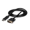 StarTech.com Cable de 1,8m DisplayPort a DVI – Cable Adaptador DisplayPort a DVI DVI-D Monoenlace de Vídeo 1080p – Cable de DP a DVI para monitor – Convertidor de DP 1.2 a DVI