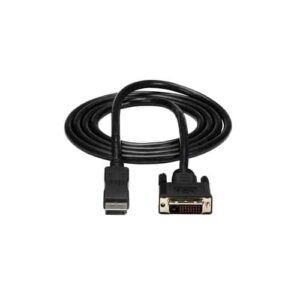 StarTech.com Cable de 1,8m DisplayPort a DVI – Cable Adaptador DisplayPort a DVI DVI-D Monoenlace de Vídeo 1080p – Cable de DP a DVI para monitor – Convertidor de DP 1.2 a DVI