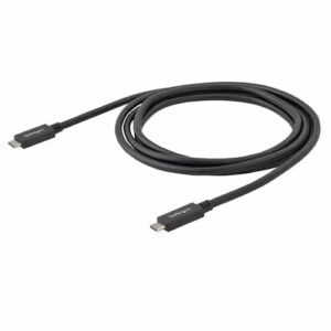 StarTech.com Cable de 2m USB-C USB 3.0 Certificado con Entrega de Potencia