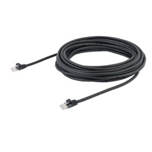 StarTech.com Cable de Red de 10m Negro Cat5e Ethernet RJ45 sin Enganches StarTech.com Cable de Red de 10m Negro Cat5e Ethernet RJ45 sin Enganches