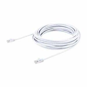 StarTech.com Cable de Red de 10m Blanco Cat5e Ethernet RJ45 sin Enganches StarTech.com Cable de Red de 10m Blanco Cat5e Ethernet RJ45 sin Enganches