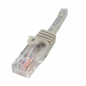 StarTech.com Cable de Red de 7m Gris Cat5e Ethernet RJ45 sin Enganches