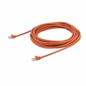StarTech.com Cable de Red de 7m Naranja Cat5e Ethernet RJ45 sin Enganches