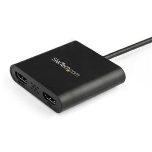 StarTech.com Adaptador Gráfico Externo USB 3.0 a 2 Puertos HDMI 4K – Adaptador de Vídeo Externo 4K para 2 Monitores