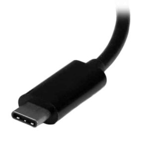 StarTech.com Adaptador USB-C de Vídeo Multipuertos – 3en1 – 4K 30Hz – Negro