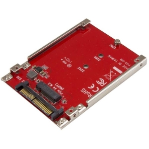 StarTech.com Tarjeta Adaptador PCI Express M.2 a U.2 SFF8639 para SSD NVMe M.2 – Conversor para SSD M.2 – Tarjeta Anfitrión para SSD M.2