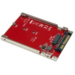 StarTech.com Tarjeta Adaptador PCI Express M.2 a U.2 SFF8639 para SSD NVMe M.2 – Conversor para SSD M.2 – Tarjeta Anfitrión para SSD M.2
