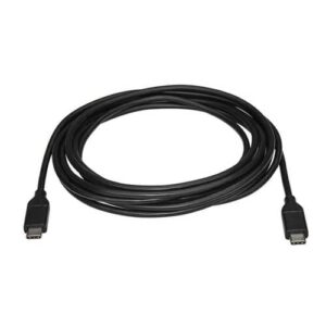 StarTech.com Cable de 3m USB-C a USB-C Macho a Macho USB 2.0 – Cable USB Tipo C – Cable USBC – Cable Cargador para Móvil USBC
