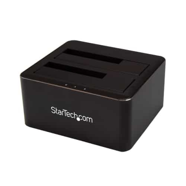 StarTech.com Docking Station USB 3.0 de 2 Bahías SATA de 2