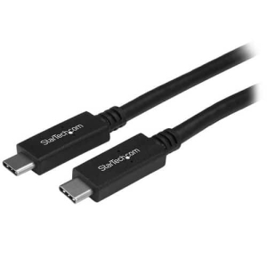 StarTech.com Cable de 0,5m USB-C a USB Type C de Carga – Cable USB Tipo C USBC USB 3.1 de 10Gbps