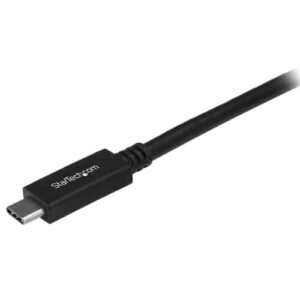 StarTech.com Cable de 1m USB-C a USB Type C de Carga – Cable USB Tipo C USBC USB 3.0 de 5Gbps