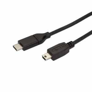 StarTech.com Cable de 2m USB-C a Mini USB-B – Cable Adaptador USB Tipo C a USB Mini B