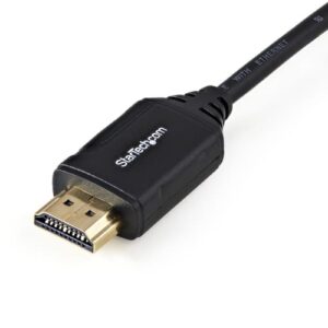 StarTech.com Cable de 50cm HDMI 2.0 Certificado Premium con Ethernet – HDMI de Alta Velocidad Ultra HD de 4K a 60Hz HDR10 – para Monitores o TV UHD