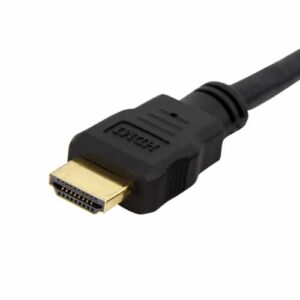 StarTech.com Cable Adaptador de 0,9m HDMI Hembra a Macho, Cable HDMI de Alta Velocidad 4K de Montaje en Panel, HDMI UHD 4K 30Hz, Ancho de Banda de 10,2Gbps, HDMI Hembra a Macho 4K