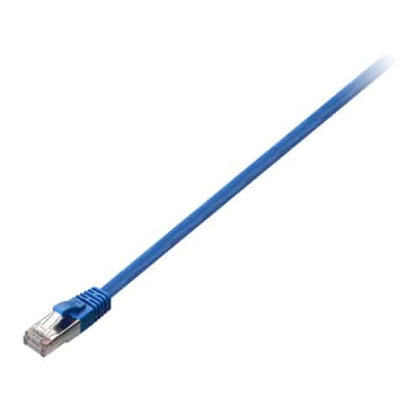 V7 Cable de red blindado CAT6 STP 10M Azul
